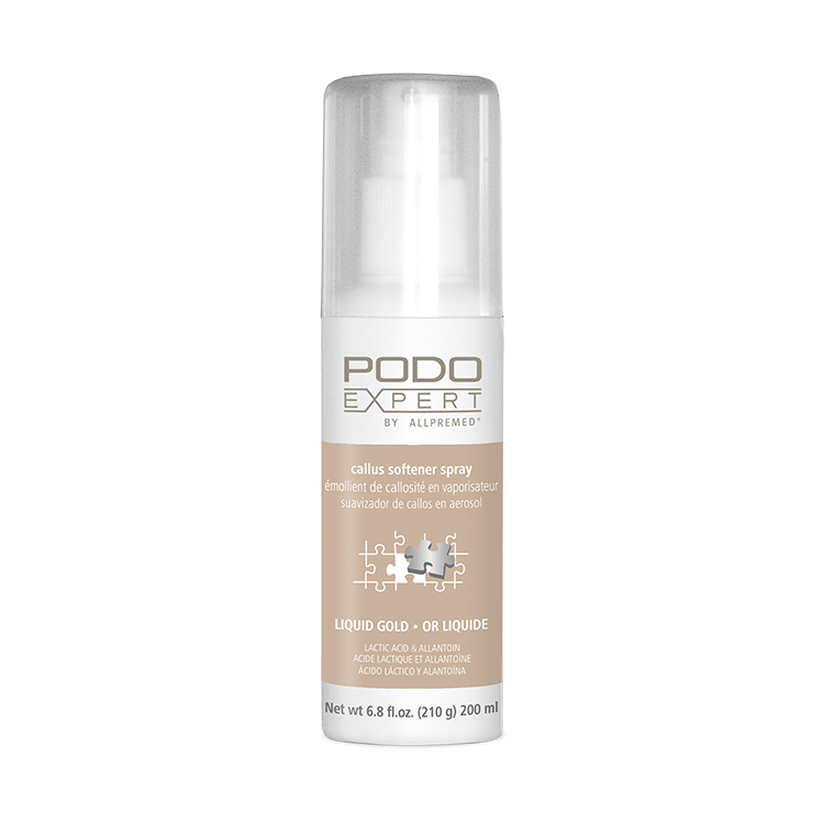 PODO EXPERT Callus Softener Spray Liquid Gold 200ml 