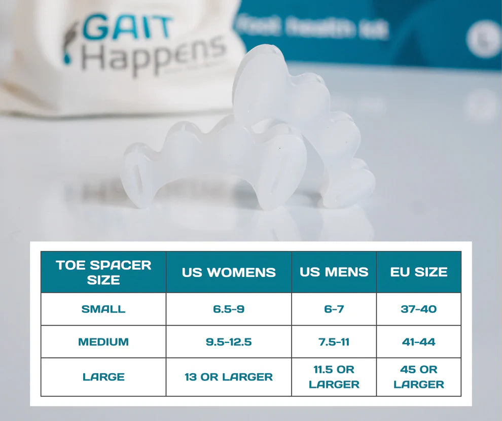 Gait Happens Toe Spacers - Spaffective