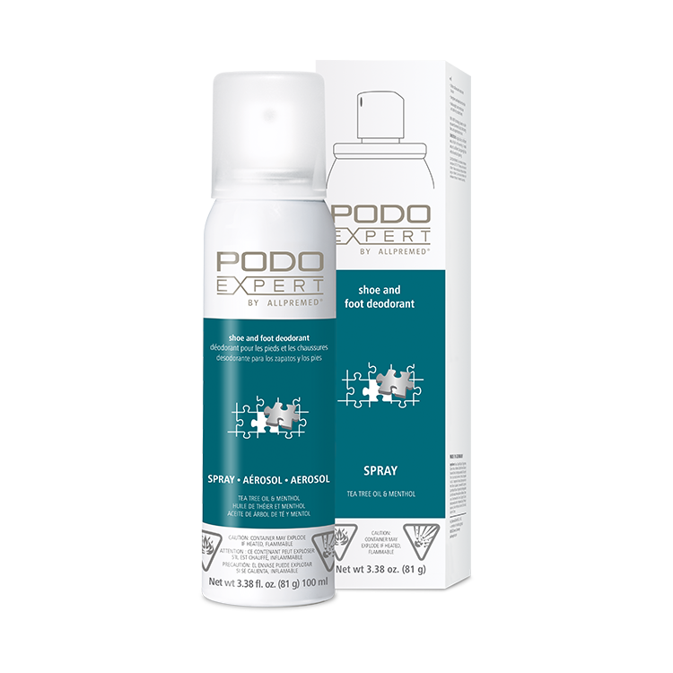 PODOEXPERT Shoe & Foot Deodorant Spray 100ml - Spaffective