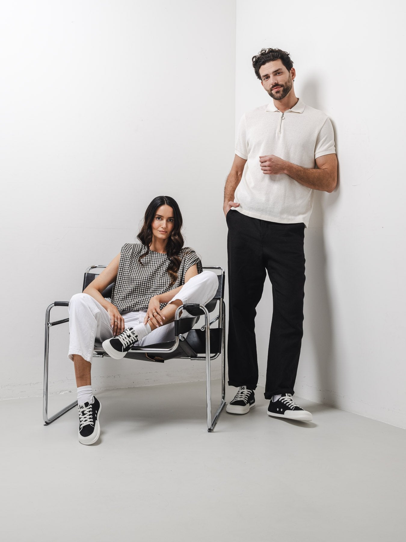 Barefoot Sneakers Rebound - Black & White