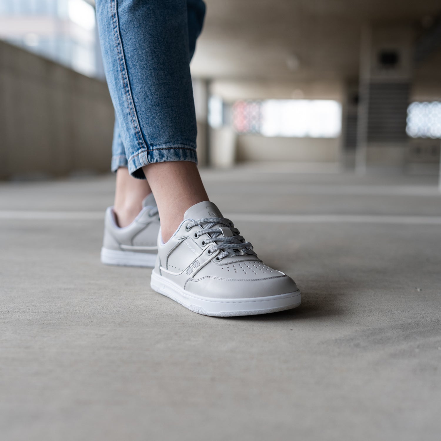 Barefoot Sneakers Barebarics Arise - Light Grey Women's