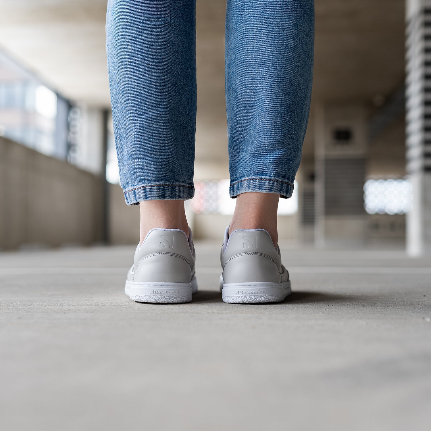 Barefoot Sneakers Barebarics Arise - Light Grey Women's