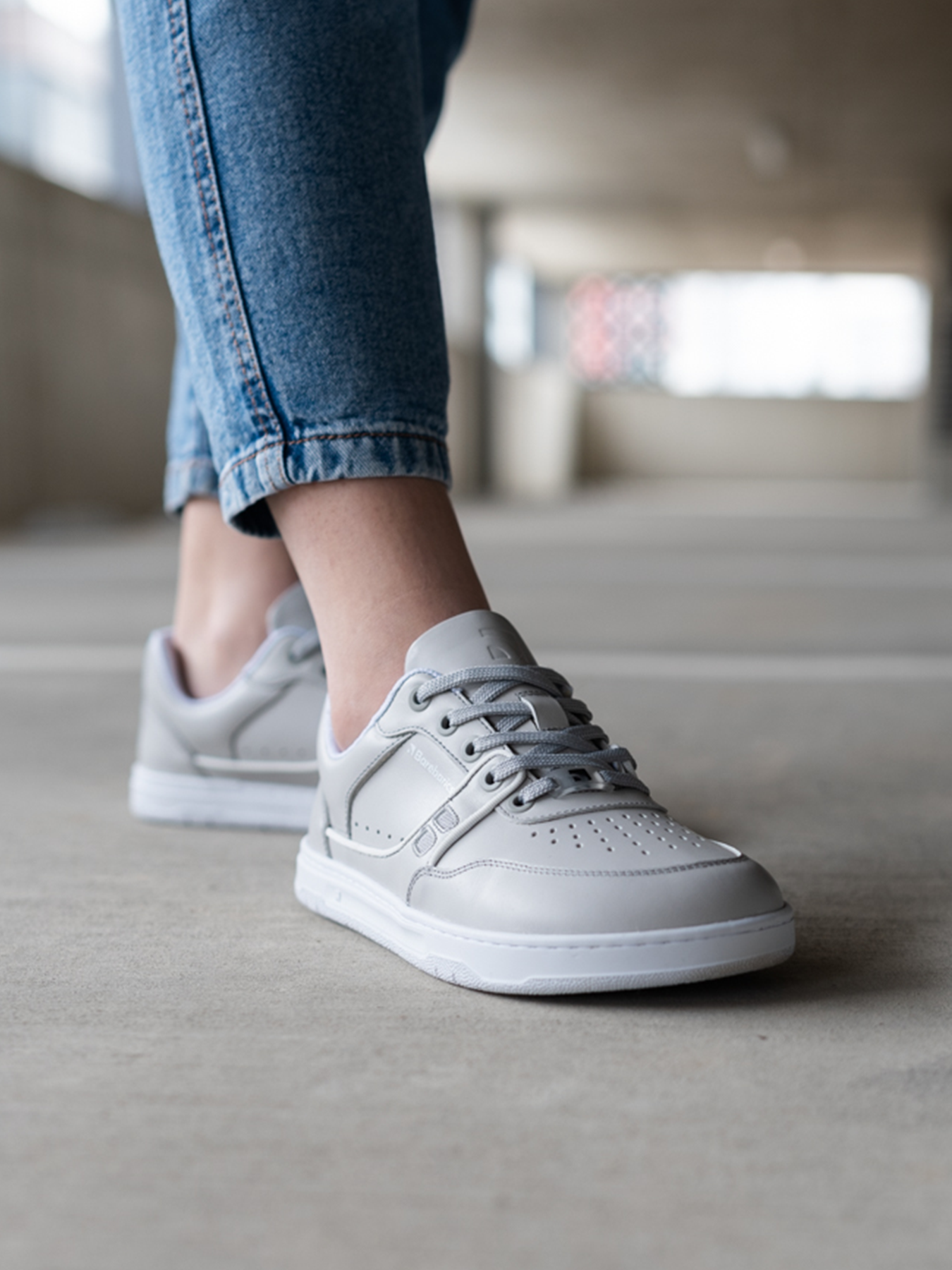 Barefoot Sneakers Barebarics Arise - Light Grey Women's
