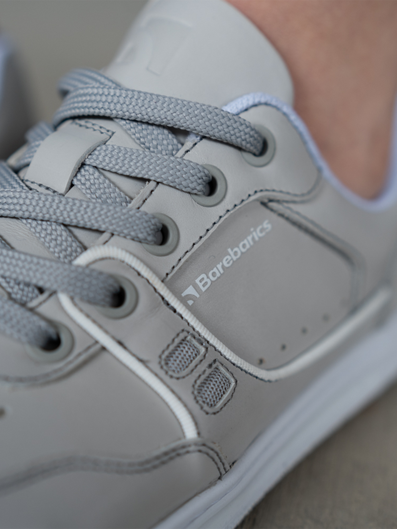 Barefoot Sneakers Barebarics Arise - Light Grey Women's