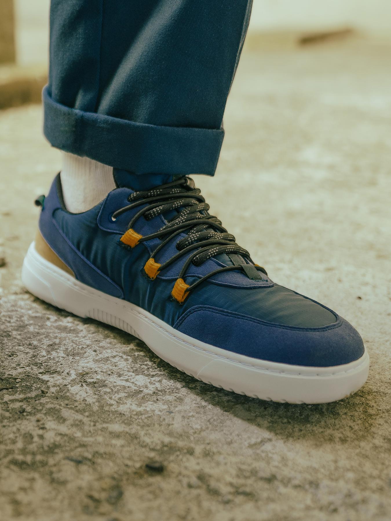 Barefoot Sneakers Revive - Blue & White