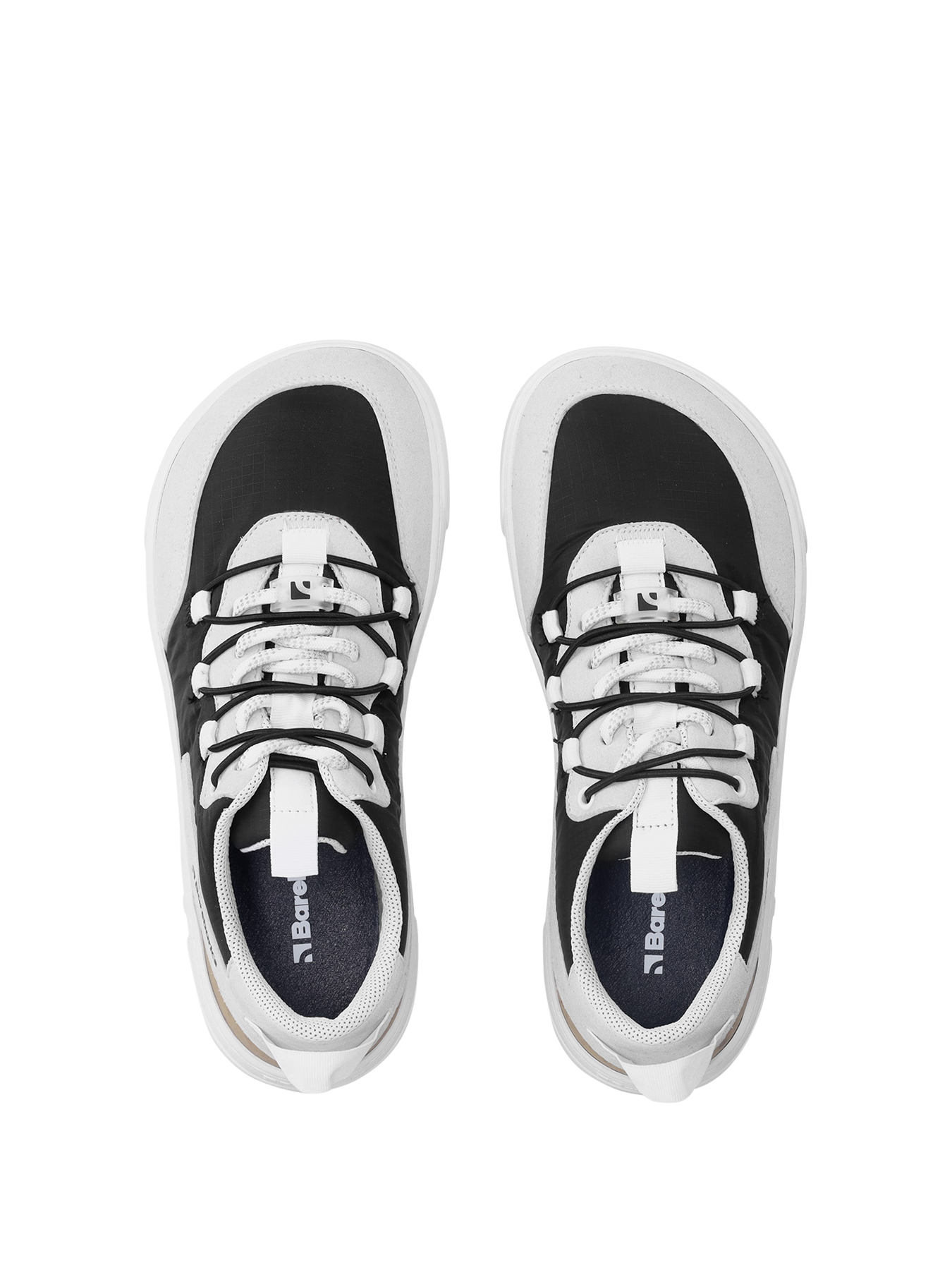 Barefoot Sneakers Revive - Light Grey & Black