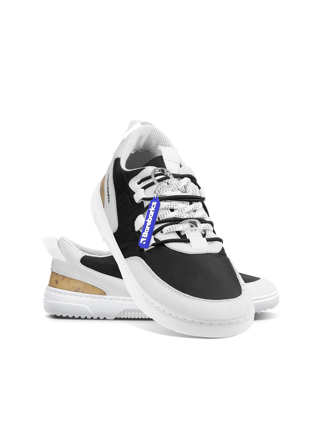 Barefoot Sneakers Revive - Light Grey & Black