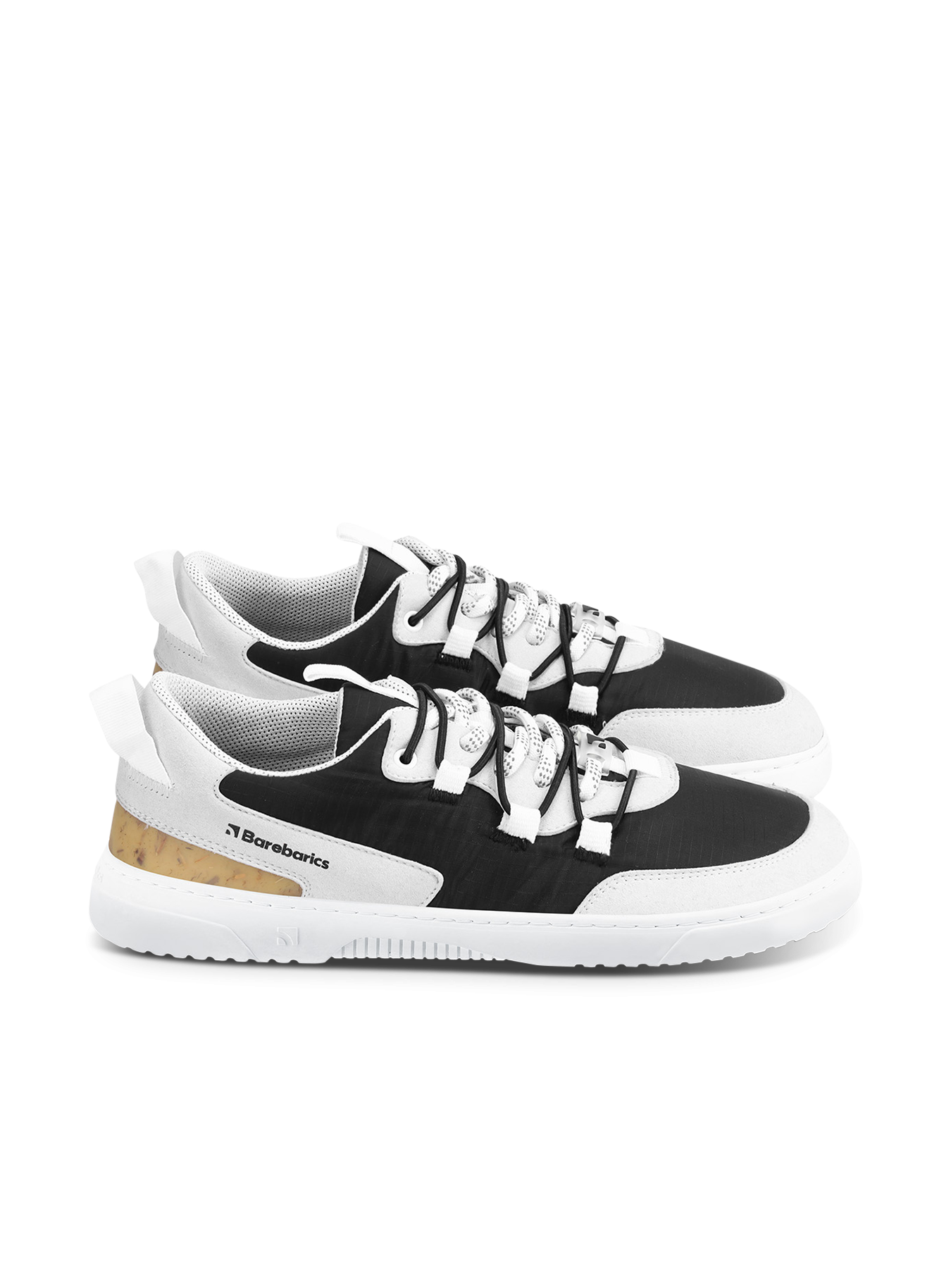 Barefoot Sneakers Revive - Light Grey & Black