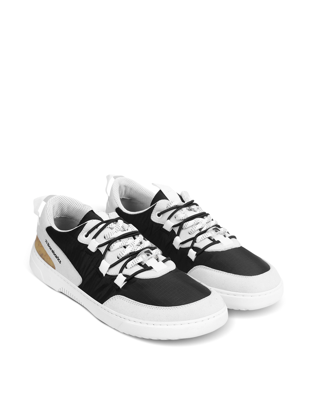 Barefoot Sneakers Revive - Light Grey & Black