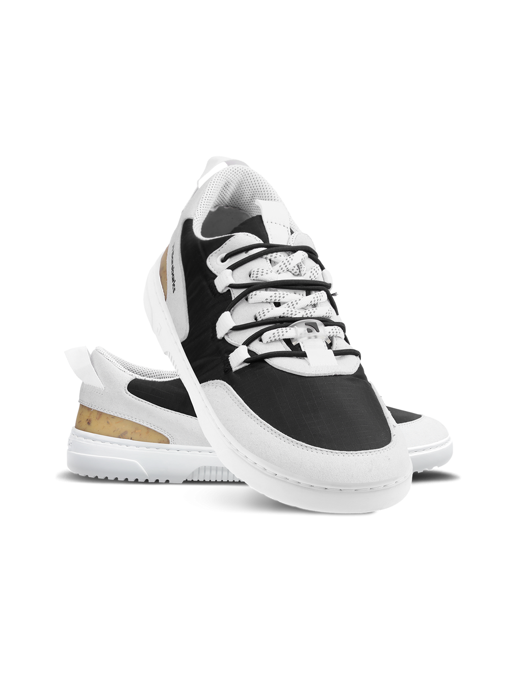 Barefoot Sneakers Revive - Light Grey & Black
