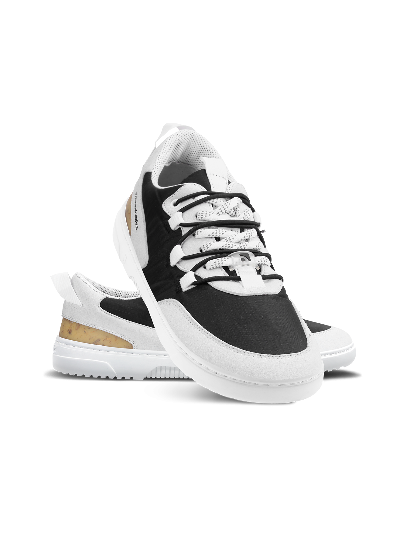Barefoot Sneakers Revive - Light Grey & Black