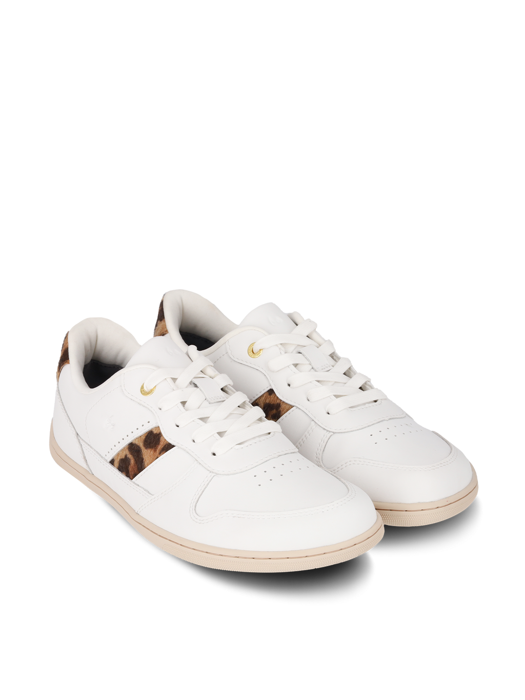 Barefoot Sneakers Be Lenka Cellestia - White & Leopard