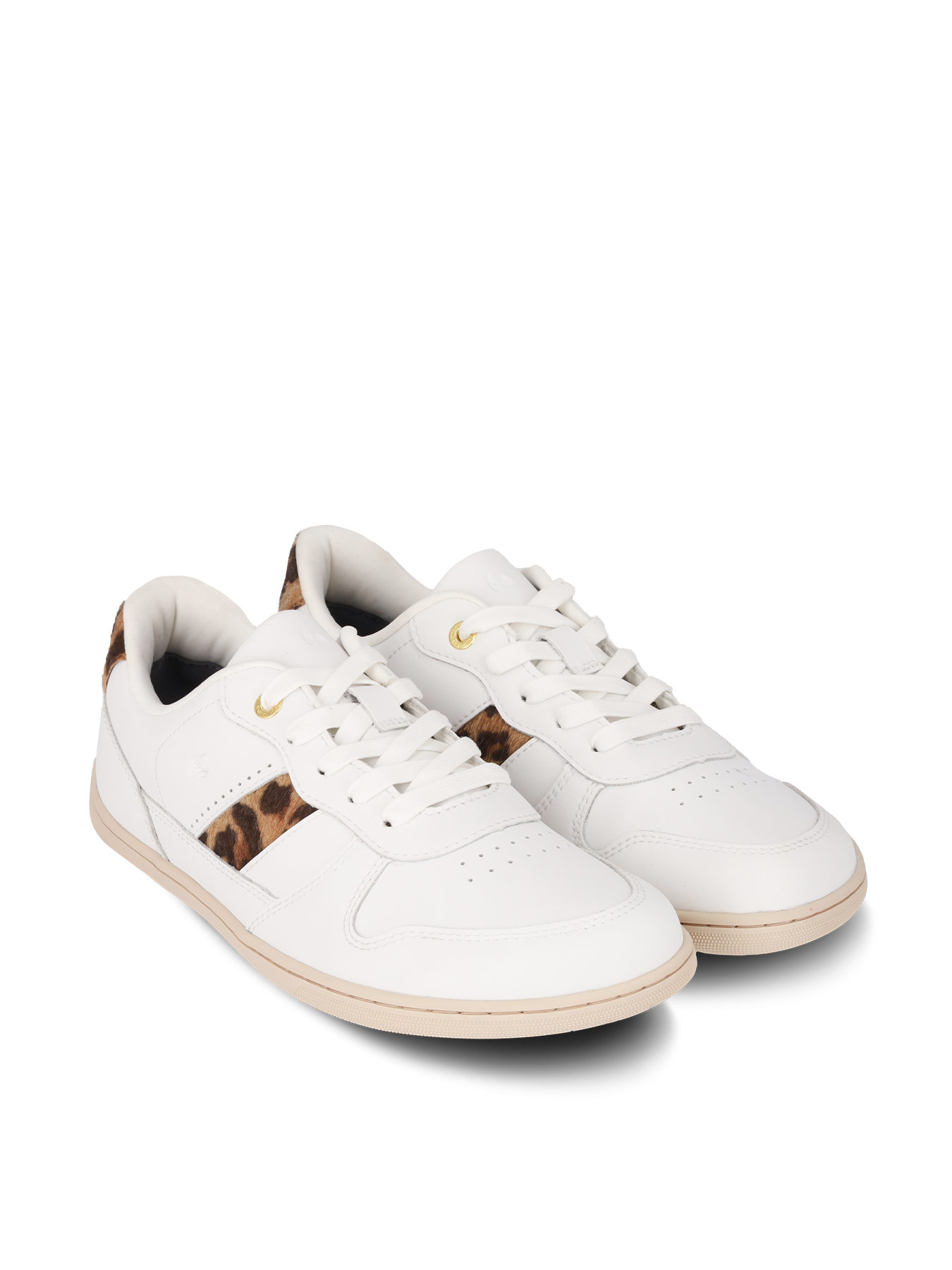 Barefoot Sneakers Be Lenka Cellestia - White & Leopard