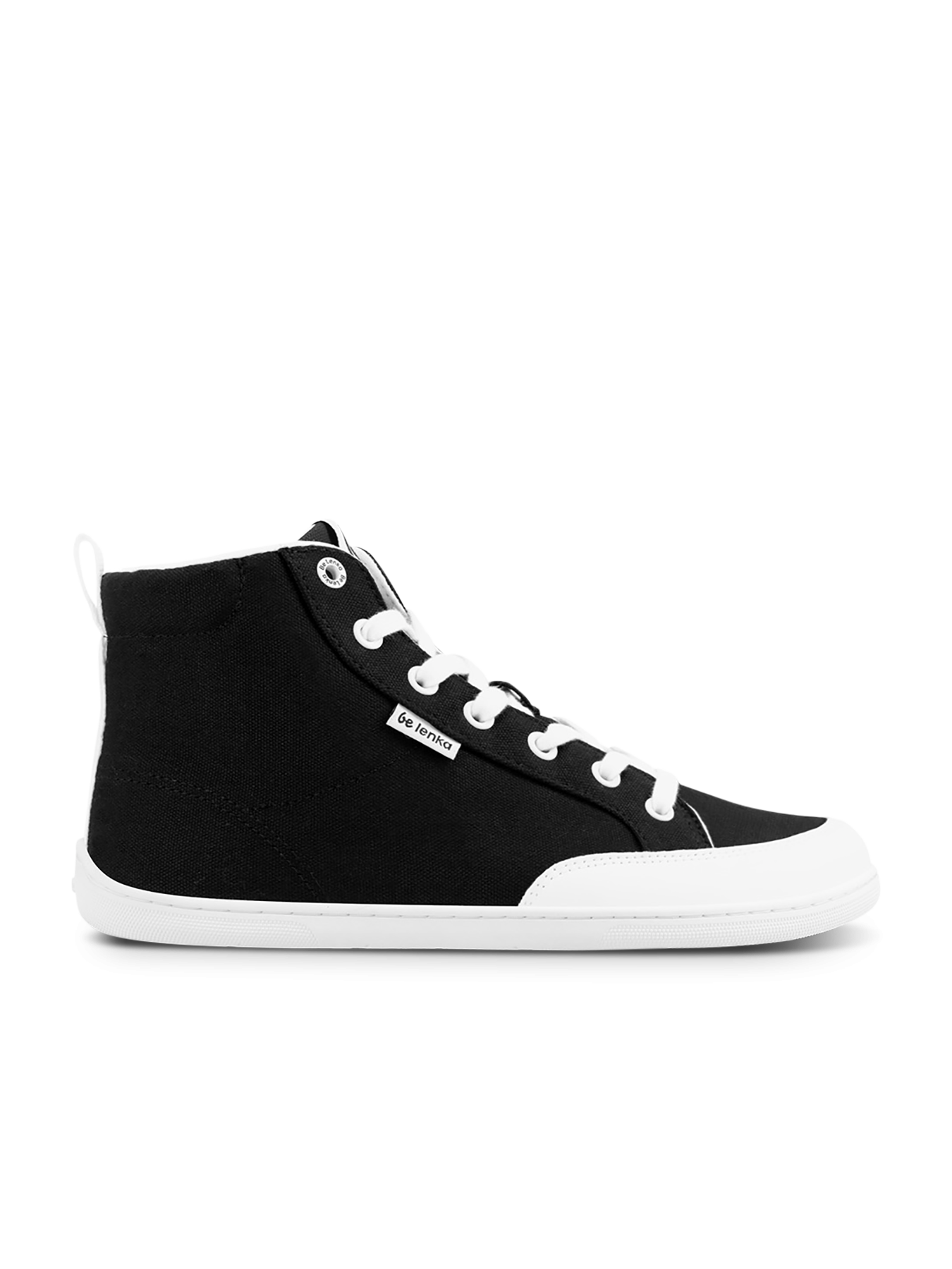 Barefoot Sneakers Rebound - High Top - Black & White
