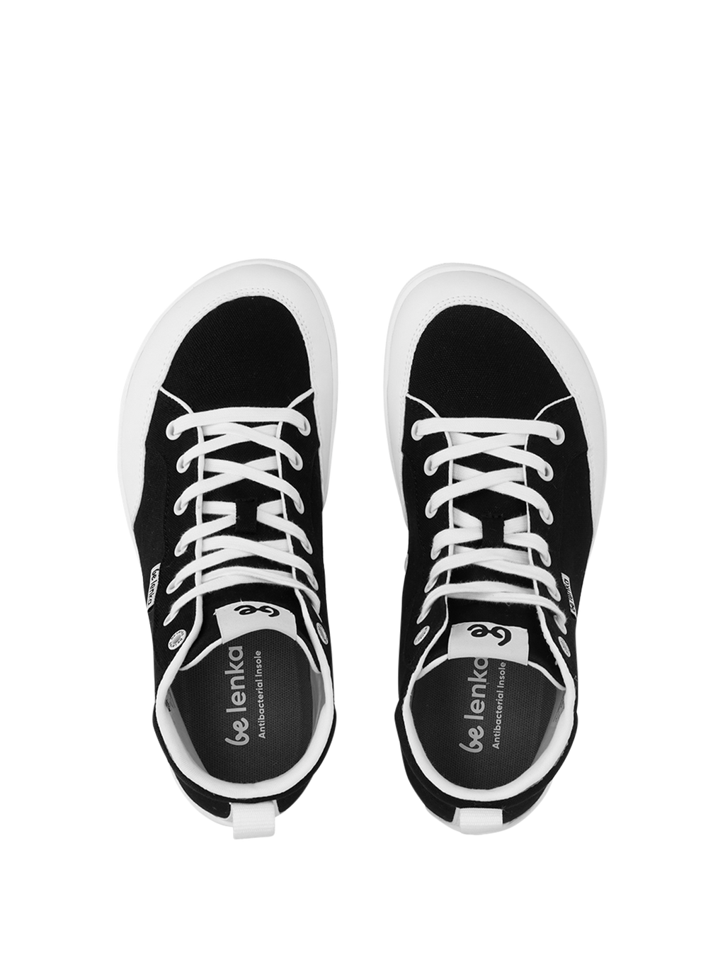 Barefoot Sneakers Rebound - High Top - Black & White