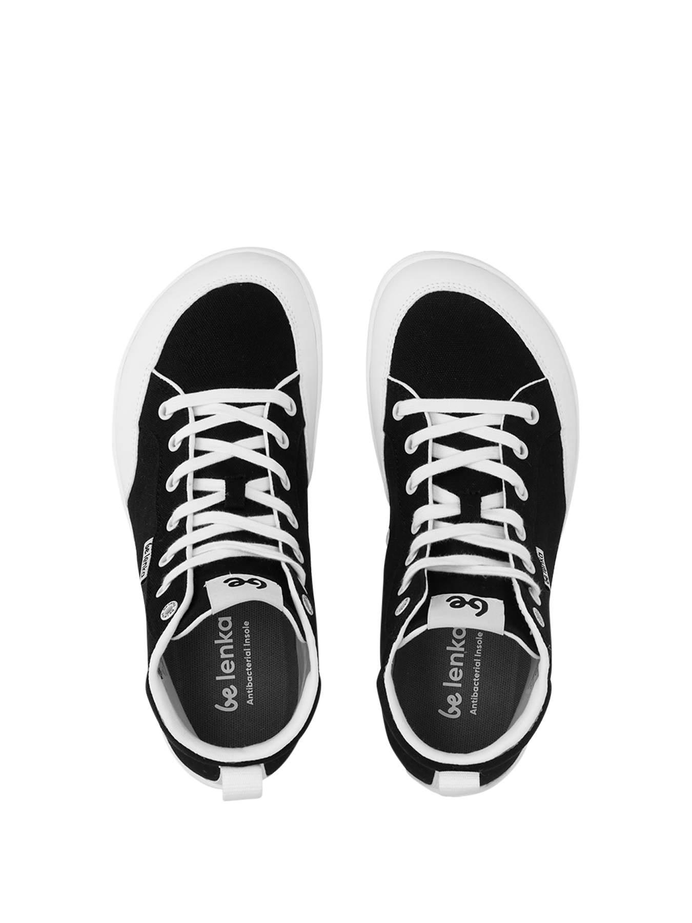 Barefoot Sneakers Rebound - High Top - Black & White