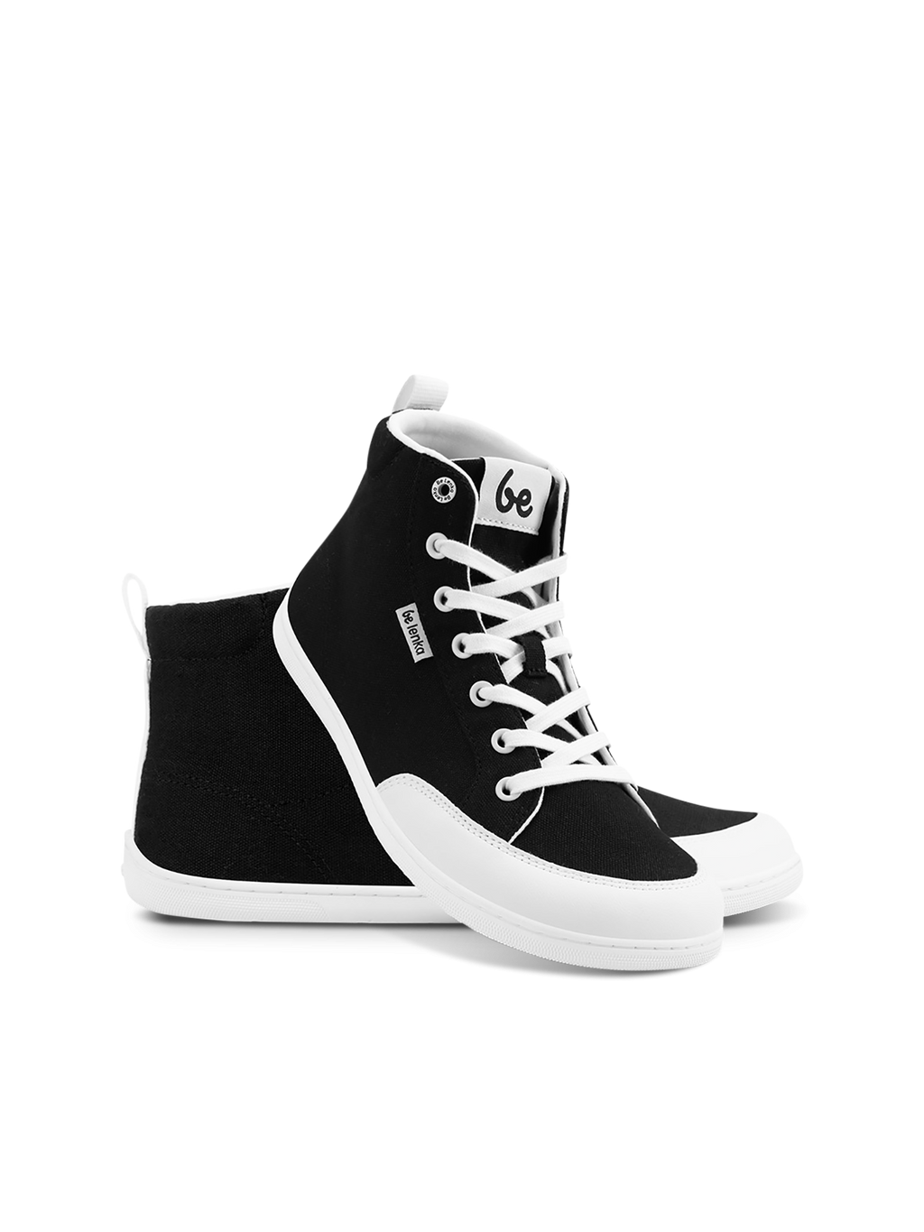 Barefoot Sneakers Rebound - High Top - Black & White