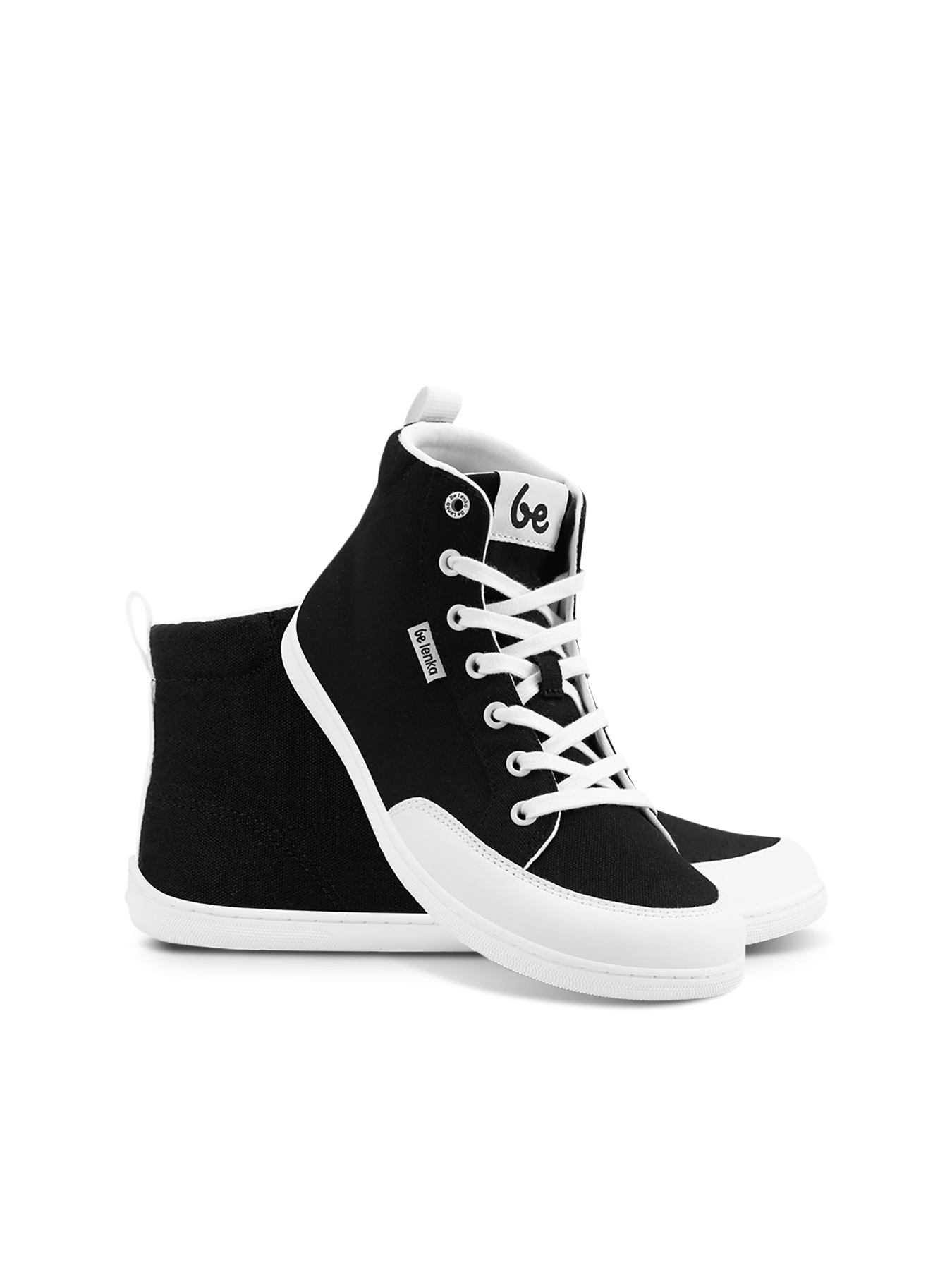 Barefoot Sneakers Rebound - High Top - Black & White