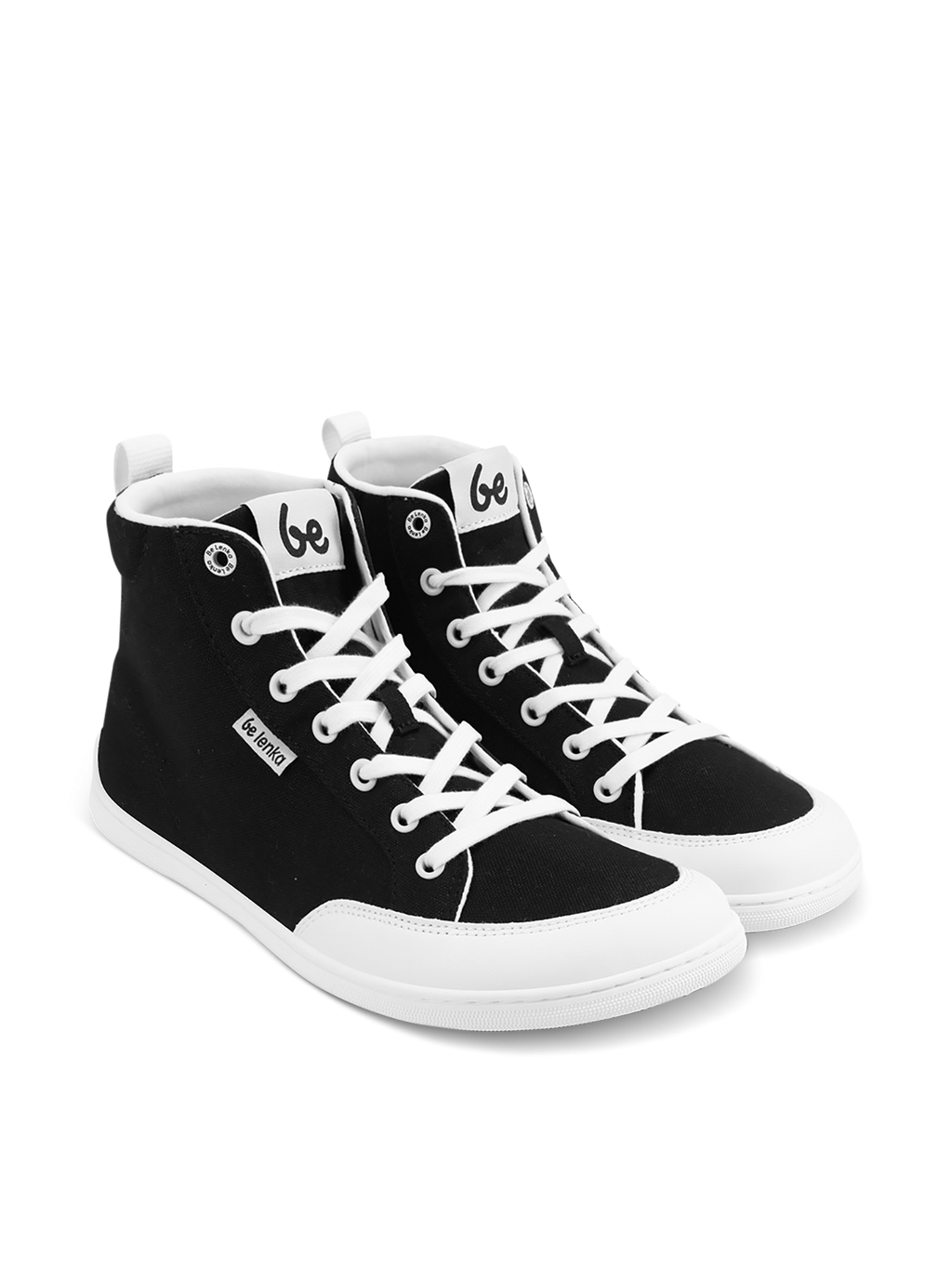 Barefoot Sneakers Rebound - High Top - Black & White