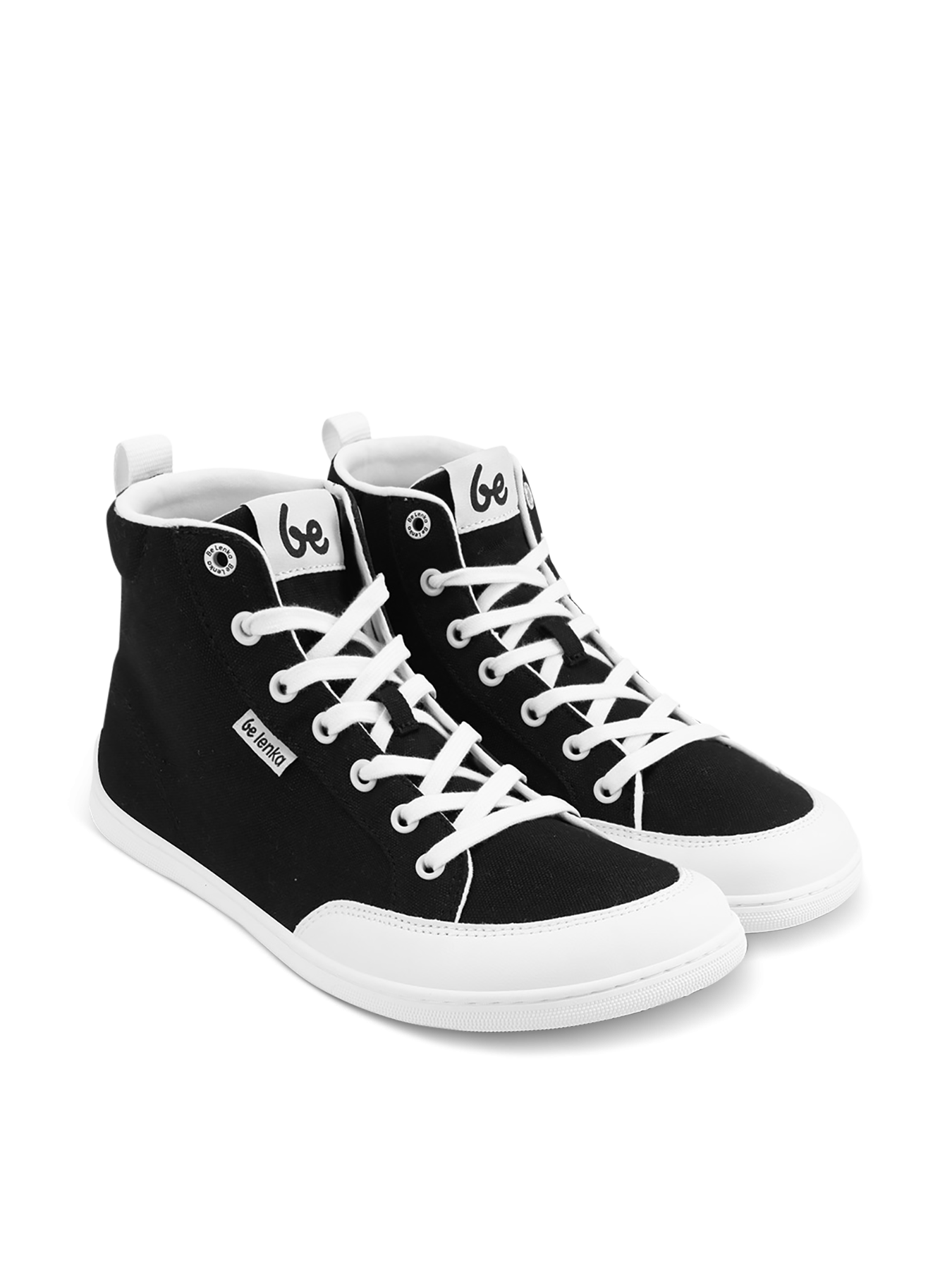 Barefoot Sneakers Rebound - High Top - Black & White