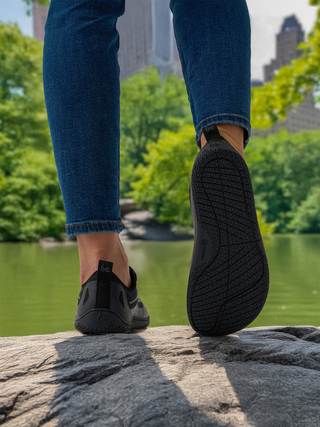 Barefoot Sneakers Be Lenka Velocity - All Black