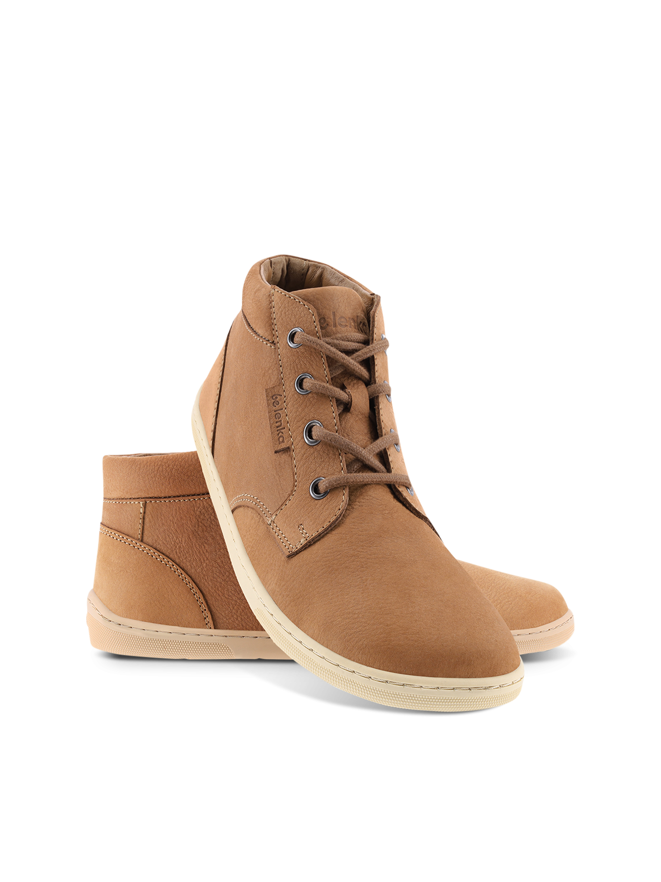 Barefoot Shoes Be Lenka Synergy - Cognac & Beige