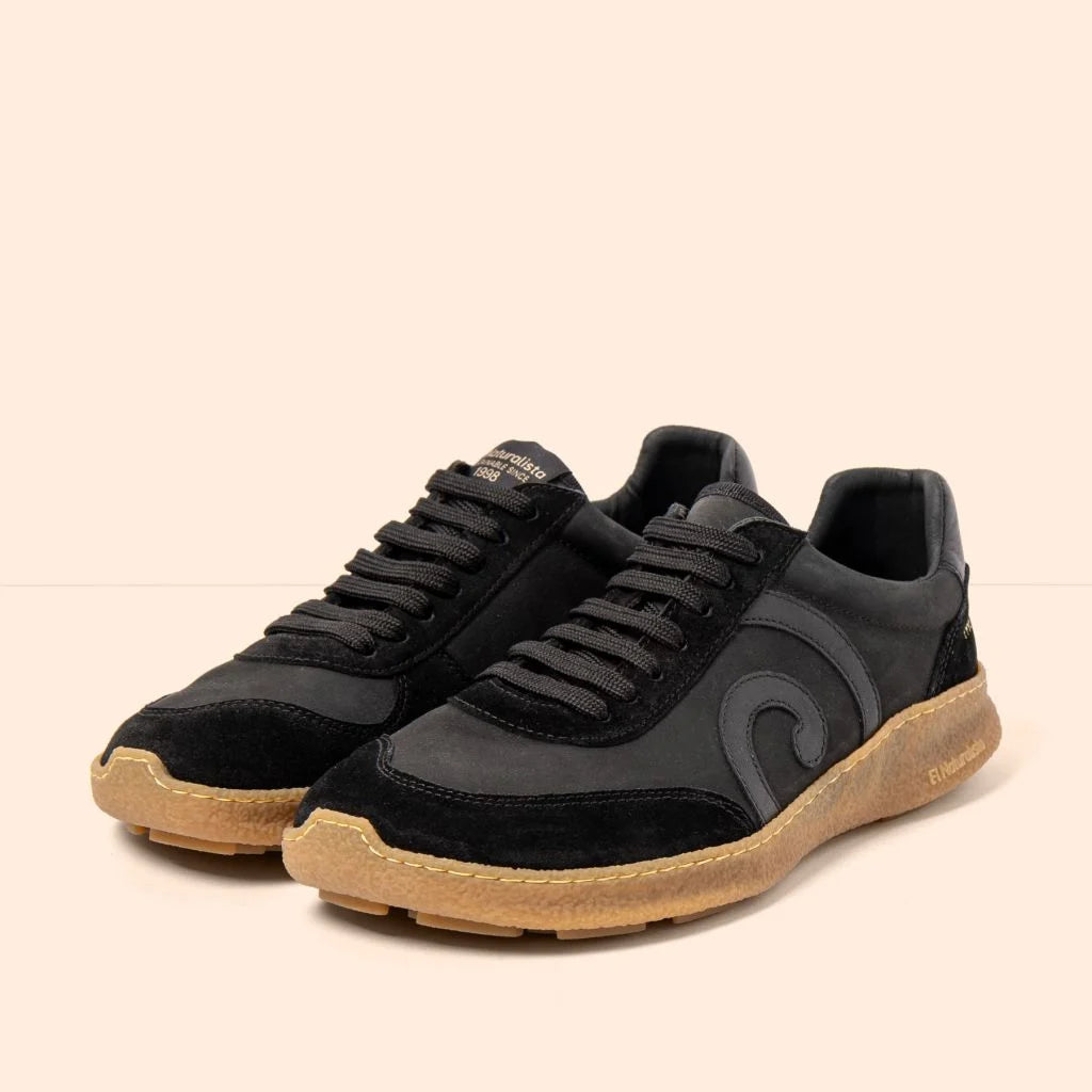 MULTI LEATHER BLACK - CARAMELO