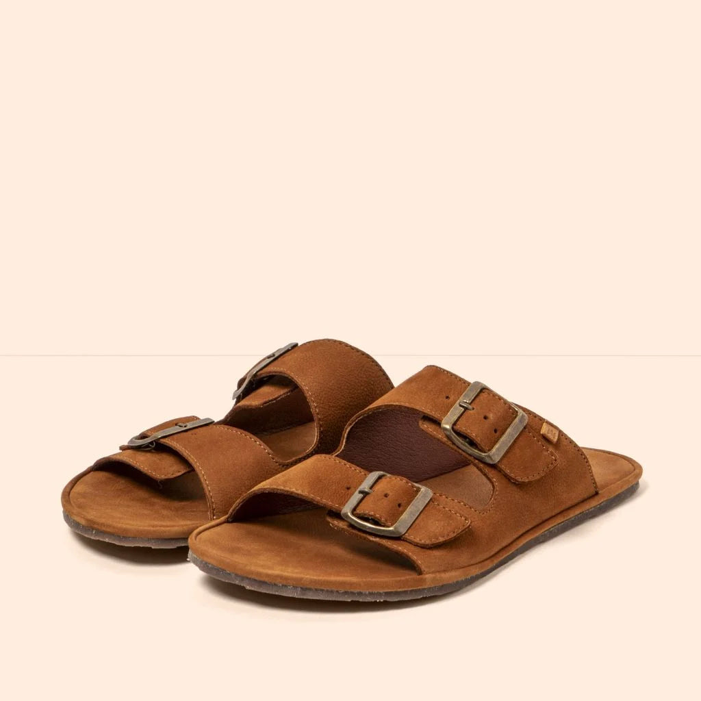 NOBUCK LAVADO CUERO - BARE SANDALS