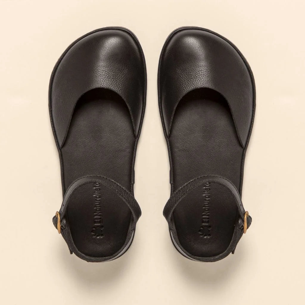 N5683 SOFT NAPPA BLACK - BARE SANDALS